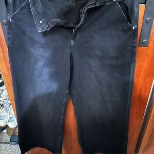 American Eagle Outfitters Black Flare Jeans
